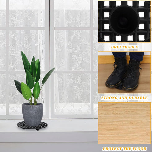 OBANGONG 6 8 Inch Pcs Plant Level Pot Elevator Heavy Duty Plant Stands Plant Risers for Pots Indoor Outdoor Level Pot