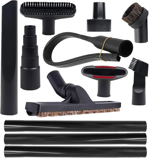 12 Pcs Universal Vacuum Attachment Kit, Vacuum Hose Adapter, 1-1/4" Vacuum Cleaners