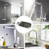 Sponge Holder for Kitchen Sink, Rustproof Waterproof Upgrade Sink Caddy, Stainless Steel, Easy to Install