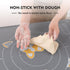 Ourokhome Silicone Baking Mat Sheet, 0.5 Inch Thick 28" X 20" Non-Stick Rolling Mat, BPA Free (Gray)