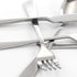 MegaChef Gibbous 20 Piece Stainless Steel Flatware Utensil Set for 4 in Silver