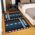 Castle Fairy Racing Car Track Rug - 3'x5' Cool Sports Car Road Decor Area Rug for Bedroom Playroom Living Room