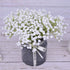 10Pcs 30 Bunches White Babys Breath Artificial Flowers - Real Touch Fake Gypsophila for Wedding Decor