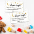 Giftideaworkshop 50 Pcs Diaper Raffle Tickets for Girl or Boy Baby Shower Invitations, Baby Shower Game
