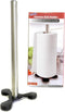 Stainless Steel Suction Cup Paper Towel Holder, Kitchen Bathroom Spare Toilet Paper Holder with Non-Slip Base