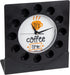 Mind Reader Single Serve Coffee Pod Clock, 12 Pod Capacity, Countertop or Wall Mount, 12.5" L x 4.25" W x 12.25" H, Black by Mind Reader