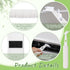 Air Conditioner Fin Comb Cleaner Kit, Quick Cleaning Brush with 5 Replaceable Brush Clothes