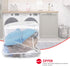 Home Basics Laundry Bag for Washing Machine, White | Lingerie Mesh Laundry Bag with Zipper | Washer Bags for Travel