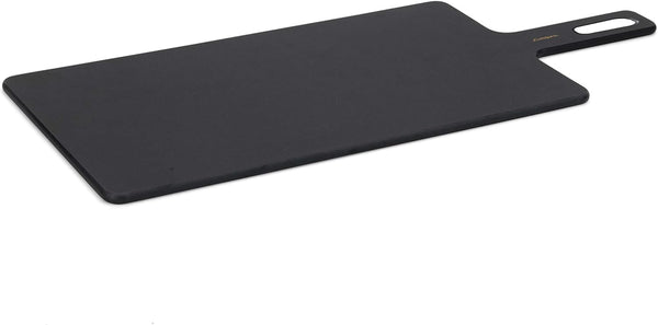 Cuisipro Fiber Wood Handle Cutting Board, 18x7.5in, Slate-color