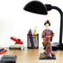 VOSAREA 12-Inch Hand-Painted Japanese Geisha Doll Figurine