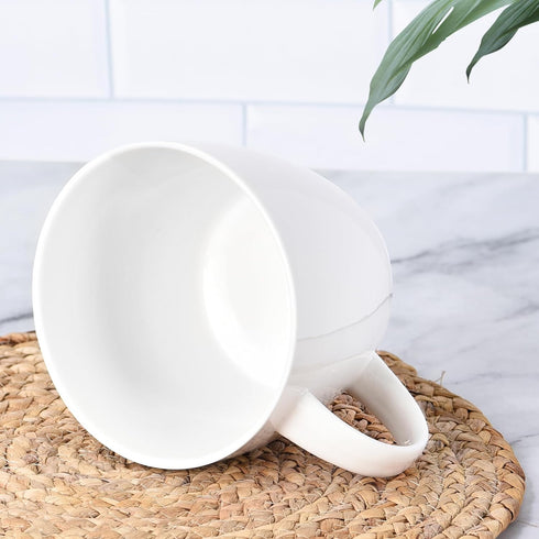 30 oz 900ml Large Coffee Mug Ceramic Jumbo Soup Bowl with Handle Cereal Mugs, Big Coffee Cup for Latte, Cappuccino