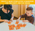 36PCS Thanksgiving Scratch Off Game Cards - Maple Pumpkin Turkey Scratch Off Cards Fall Festival Raffle Card
