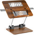 STS SELECTED Book Stand for Reading,Book Holder with Metal Clips Cookbook Stand Hands-Free Button