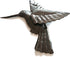 Set of 2 Hummingbirds, Nature Inspired Small Wall Hanging Birds, Fall Garden Home Decorations, Handmade in Haiti