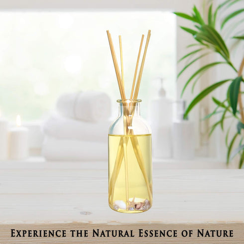 Urban Naturals Ocean Mist & Sea Salt Reed Diffuser Set, Decorative Air Freshener, Essential Oils & Botanicals