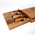 3 Let's Make Memories Personalized Cheese Board - Wood and Marble - for Weddings - for Newlyweds - for Entertaining