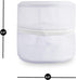 Set 2 6.5 5.5 Inch Smart Design Intimate Wash Bag with Safety Zipper - of - Washing Machine Safe - Fine Mesh Nylon
