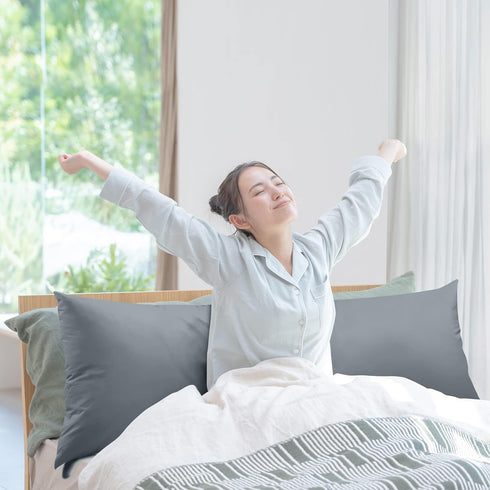 20 54 Inch), Utopia Bedding Full Body Pillow for Adults (Grey, x Long Pillow Insert for Sleeping, Ideal for Side