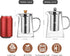 CNGLASS Glass Teapot with Infuser,24oz Clear Glass Tea Kettle with Removable Stainless Steel Strainer,Stovetop Safe Glass Teapot for Blooming and Loose Leaf Tea… by CNGLASS