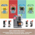 QVN 4 Pack NC700 for Ninja Swirl Pints, Creami Containers Compatible with Series Swirl Creami Maker & Soft Serve Ice