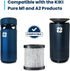 M1 & A2 HEPA Air Purifier - Replacement Filter Pack of 2