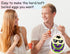 Color-Changing Egg Timer for Perfect Boiled Eggs (Purple & Green)