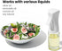 5.1 oz (150ml), (Set 2) Mistifi Glass Oil Sprayer/Mister fl For Cooking Oil, Olive Oil, Soy Sauce, Vinegar, Non-Aerosol
