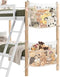 Stuffed Animal Storage Net for Kids, 2 Pack Bedside Toy Organizer Net, Stretches up to 32 Inches, Beige