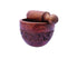 Acacia Wooden Mortar and Pestle Set, Kitchen Tool for Grinding Garlic, Mustard, Black Pepper, Herbs, and Spices