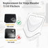 Blender Lid Replacement for Ninja, Cover Pour Spout Parts for 72oz Pitcher, Compatible with NJ600-NJ602