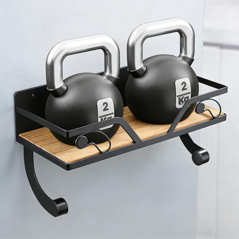 AIDILI Magnetic Paper Towel Holder for Fridge - Magnetic Spice Rack for Refrigerator Paper Towel Holder with Shelf Wall
