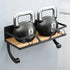 AIDILI Magnetic Paper Towel Holder for Fridge - Magnetic Spice Rack for Refrigerator Paper Towel Holder with Shelf Wall