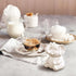 HIC Kitchen Elephant Sugar Bowl, Fine Porcelain, 8-Ounce Capacity