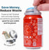 2 12oz 2 Pack Jokari Click Can Pump and Pour Carbonation Saver for Soda and Beer Cans Keep Fizzy Drinks Fresh Press On