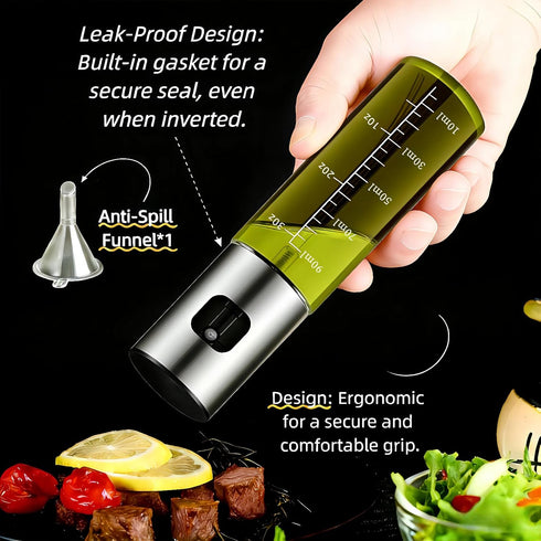 Eavkoar 100ml Cooking Oil Spray Bottle, Olive Oil and Avocado Oil Spray Bottle, Olive Oil Spray Bottle, Kitchen Tools