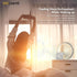 Dimmable Snooze,10 Vivilumens Sunrise Digital Alarm Clock, White Noise Sound Machine, Sleep Aid Timer with USB Port