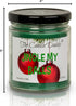 Jingle My Balls Funny Holiday Candle, Holly Berry Scented, Hand Poured in USA - 6oz