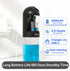 4 Sets 28.3 Oz Container,2 Upgraded Automatic Mouthwash Dispenser with Dispensing Levels for Bathroom-GIMUBABA Smart