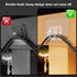 Hooks for outdoor string lights - 100 Pack with Adhesive Strips - No Damage, No Tools, No Holes, Waterproof and UV-Resistant, Perfect for Christmas and Patio Decor by Galetcy