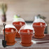 50 Pack 6.7 oz ZEAYEA Dessert Cups With Lids and Spoons, Plastic Parfait Appetizer Cups, Cute Mini Flowerpot for Ice
