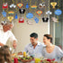 Tifeson Father's Day Decorations, 36 PCS Hanging Swirls for Father's Birthday Party Decor