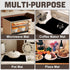 Rubber Mat for Microwave Top Cover - Nonstick Heat Resistant Multipurpose Mats, 18"x14" Non Slip