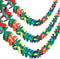 KESOTE 3 Pack Tropical Paper Flower Garland, 30FT Tissue Flower Banner for Hawaiian Summer Tiki Bar Party Decor