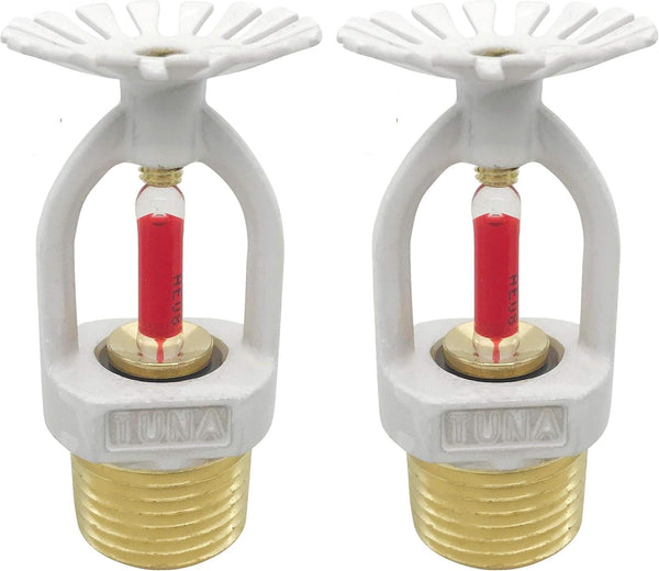 TUNA (2 Pack) UL & CUL Listed Fire Sprinkler Head Pendent Spray