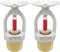 TUNA (2 Pack) UL & CUL Listed Fire Sprinkler Head Pendent Spray