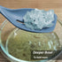 2 Pack Large Silicone Cooking Spoon - Non-Stick Slotted and Solid Spoon Set with Deep Bowl for Mixing