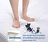 Vekkia Split King Gap Filler, Twin to King Bed Converter Kit, Mattress Connector with Washable Cover, 75in×10in
