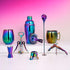 Blush Mirage Rainbow Cocktail Shaker, Stainless Steel, 20 oz, for Cold Brew Cocktails, Home Bar Cart, Gifts for Women