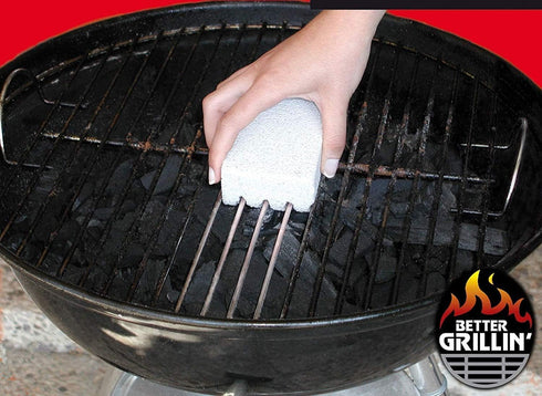 Better Grillin Scrubbin Stone Grill Cleaning Brick Block | Griddle Stone | Grill Stone Cleaning Block | Barbecue Grill