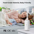 Portable Mini Humidifier, 350ml Quiet Small Cool Mist USB Personal Desktop Humidifier for Bedroom and Office